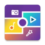 Logo of Video Collage Maker android Application 