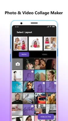 Video Collage Maker android App screenshot 4